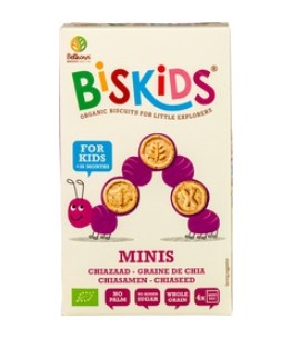 BISkids mini`s van Belkorn Biscuits, 6 x 120 g